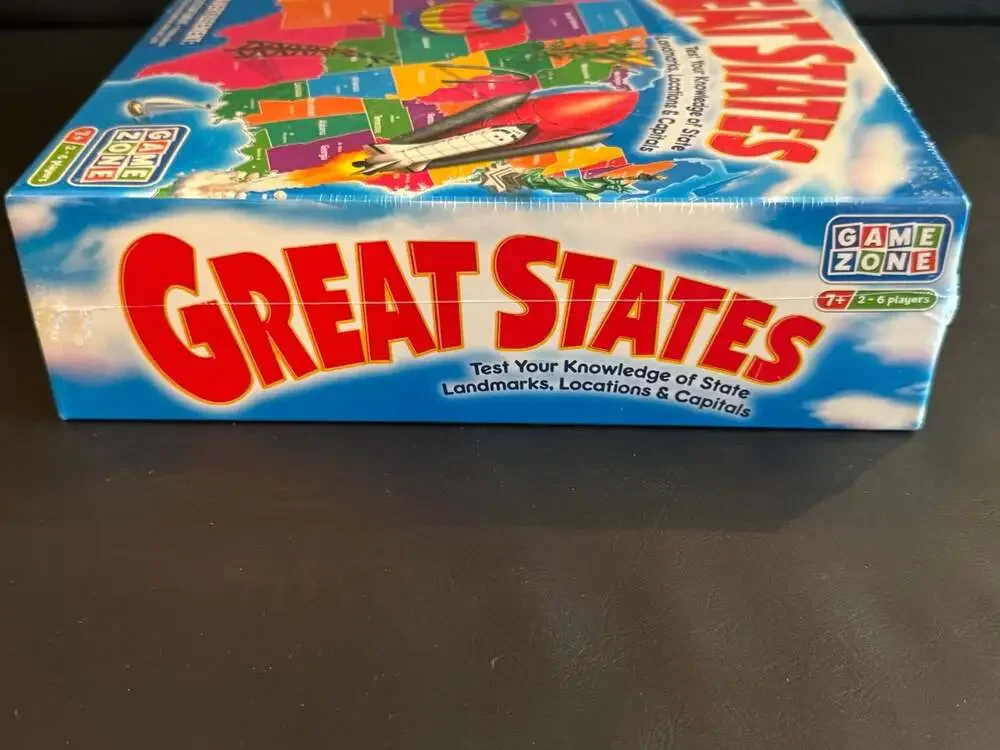 Game Zone Great States Geography Board Game